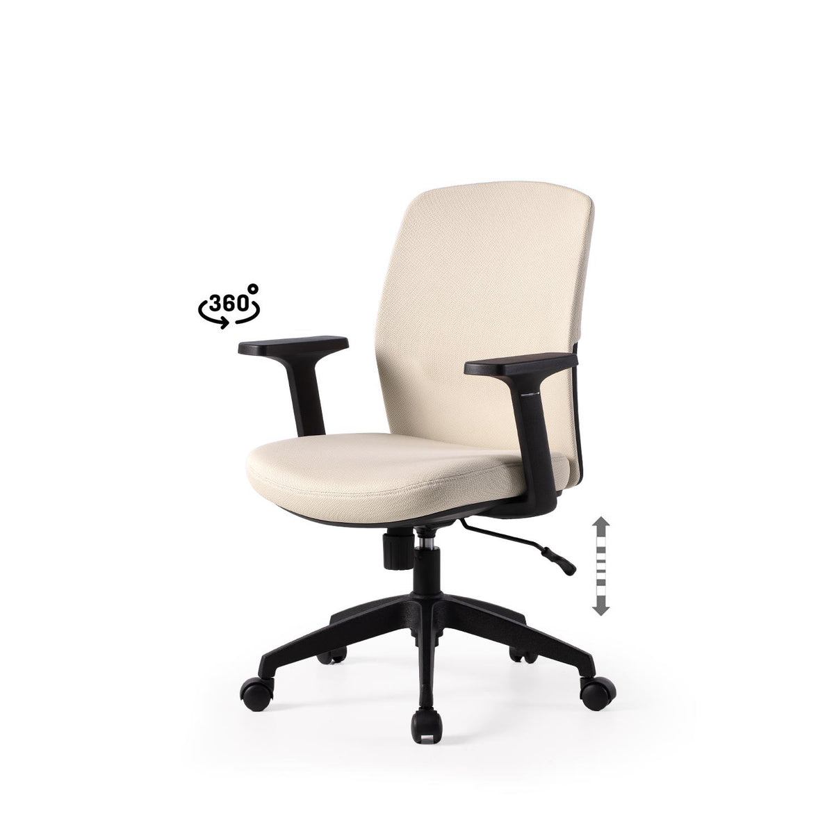 Sedia da ufficio MARYLAND - Beige