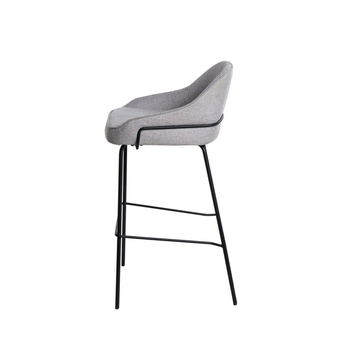 Sgabello louis grigio chiaro