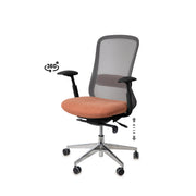 Sedia da ufficio ROTTERDAM - Terracotta
