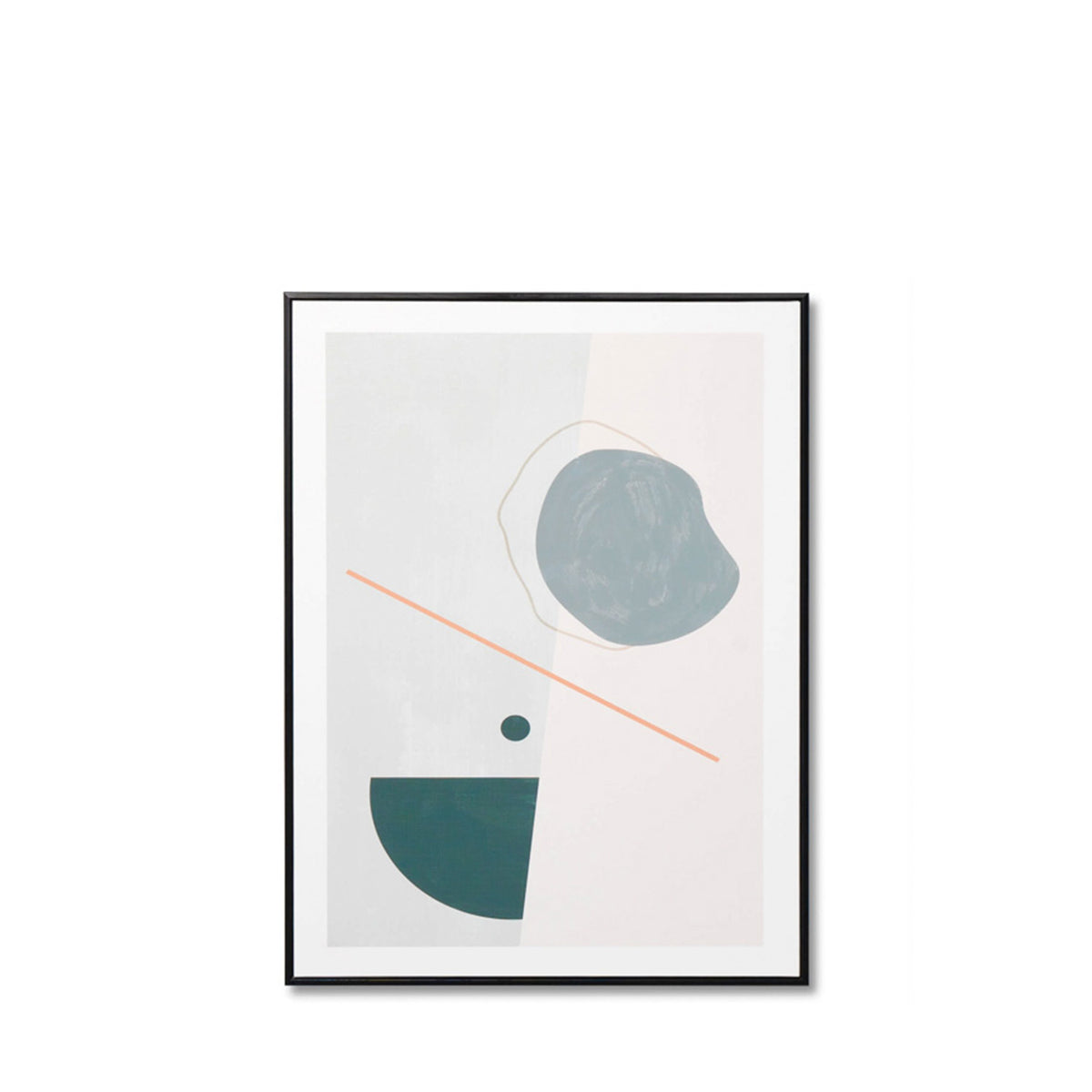 Quadro JUNK 2 60x80 - Nero
