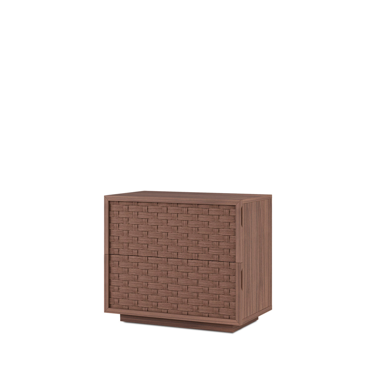 Comodino basso 2 cassetti 60 BORNEO