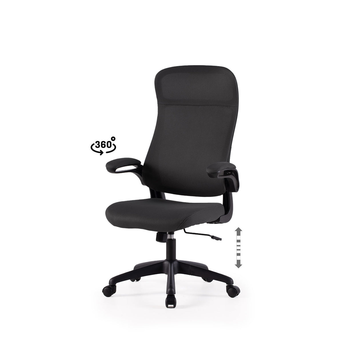 Sedia da ufficio SORBONNE - Nero