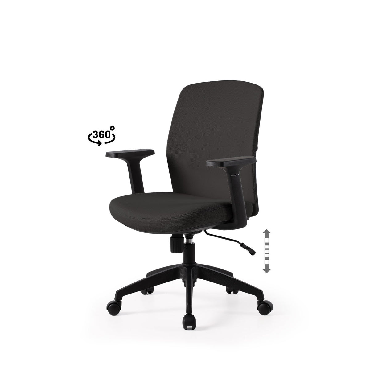 Sedia da ufficio MARYLAND - Nero