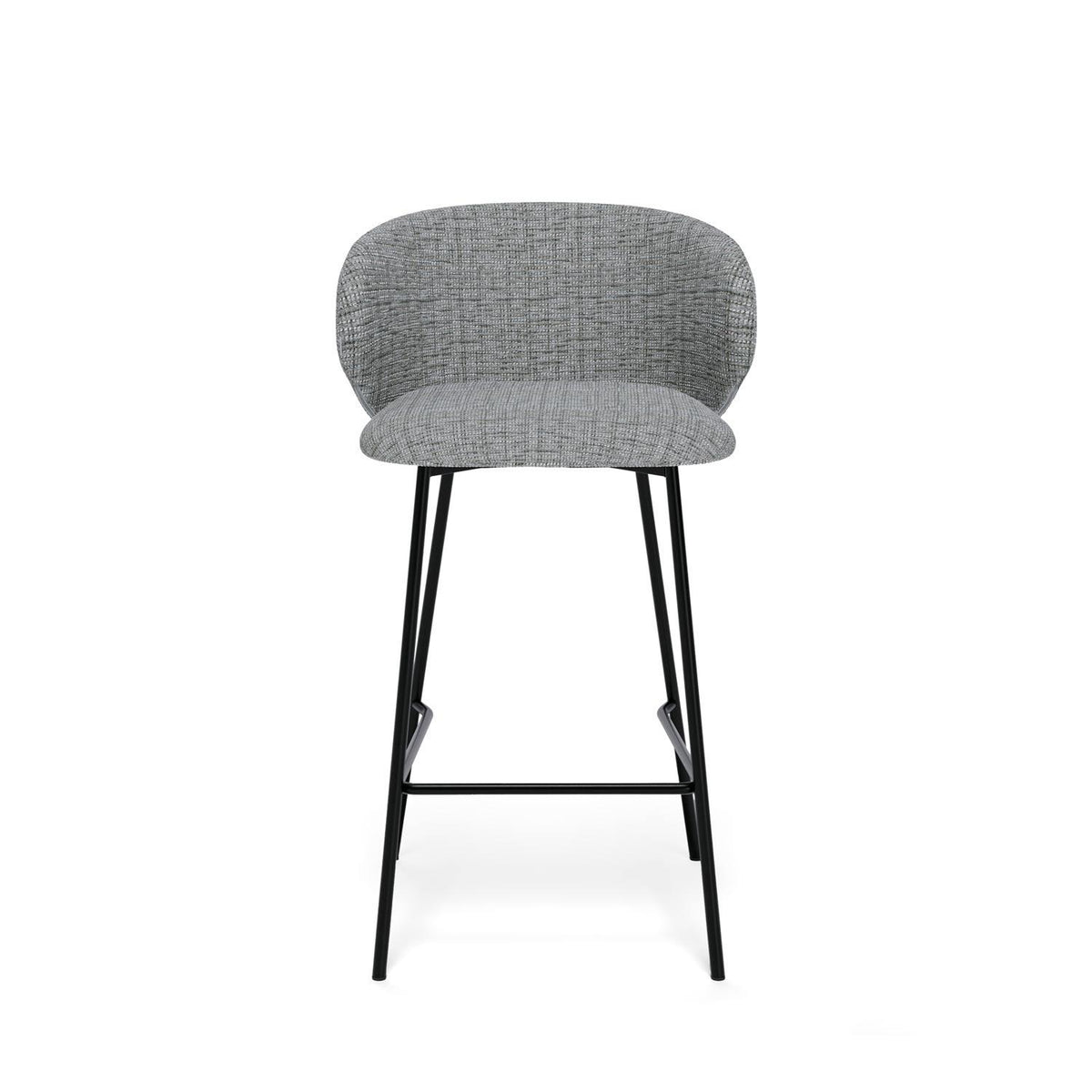 Sgabello raggi grigio