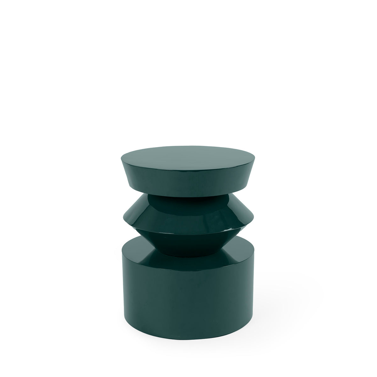 Tavolino HENRY - Verde scuro lucido