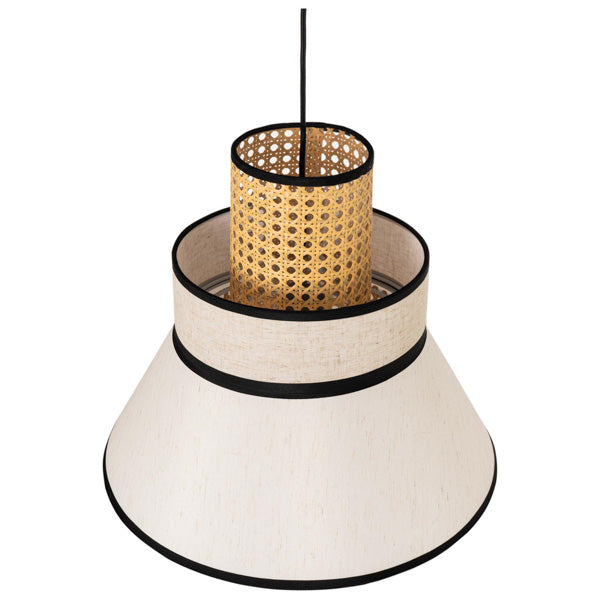 Lampada da soffitto nerja naturale