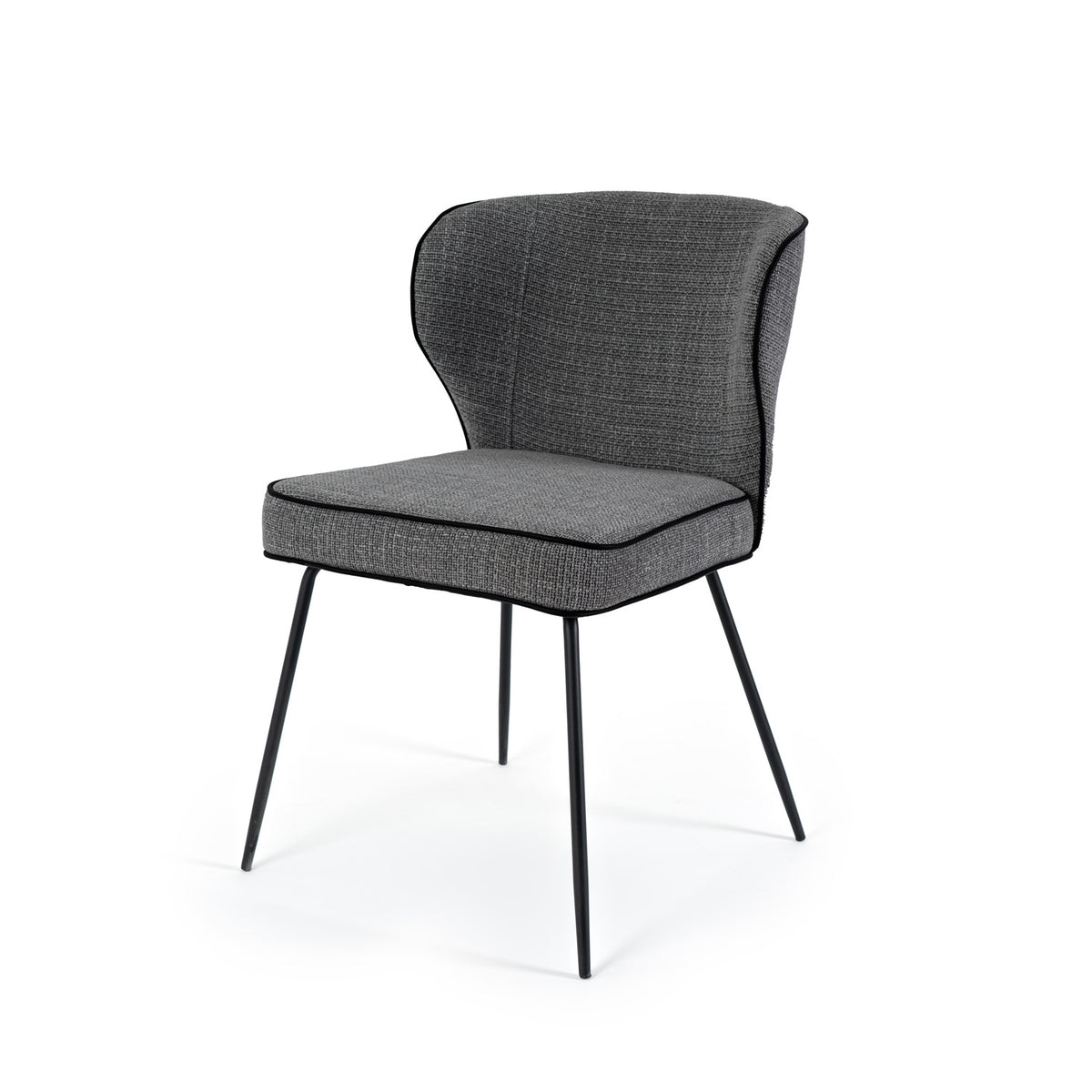 Sedia mayra grigio scuro