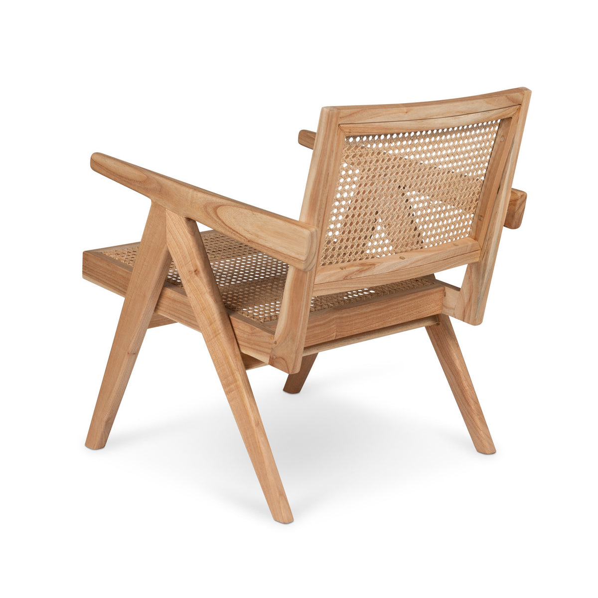 Easy Lounge Chair Jean - Natural - Pierre Jeanneret Edition
