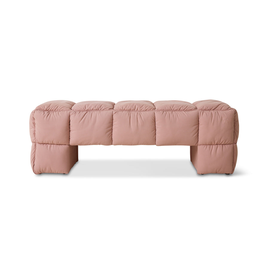 Panca imbottita Puffy, rosa