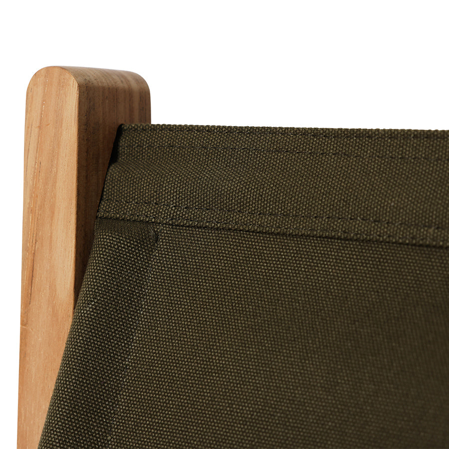Poltrona Explorer, verde militare