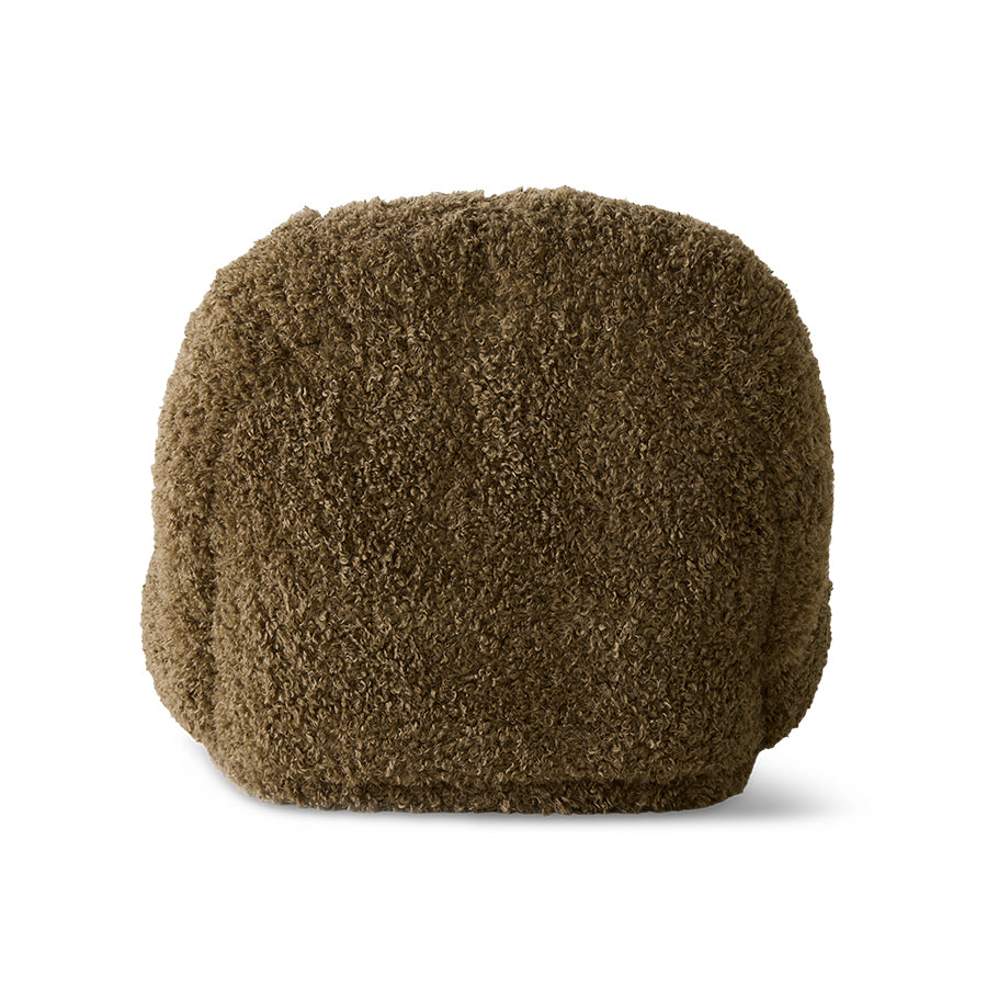 Poltrona Meloa, tessuto poodle