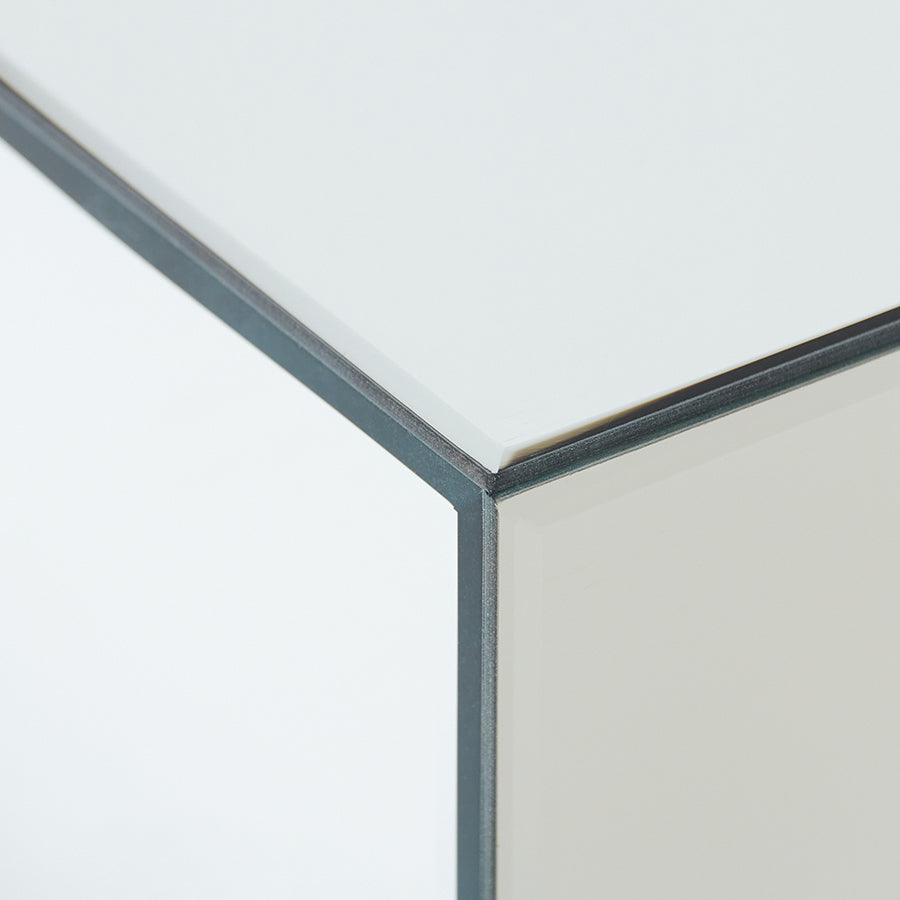 Tavolino Mirror Block trasparente (120x80 cm)