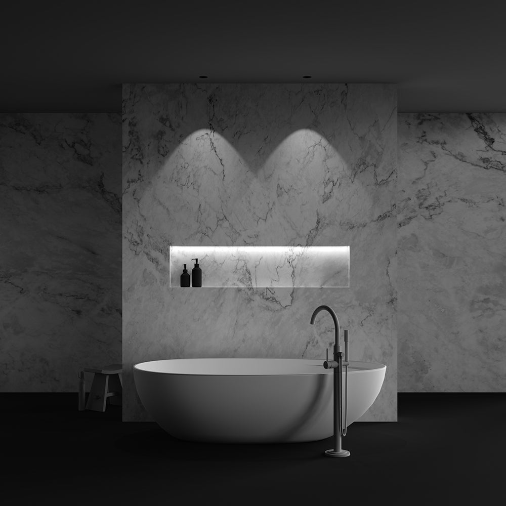 Faretto da incasso Dip - Maytoni - Nero - DL115-10W-2.7K-B