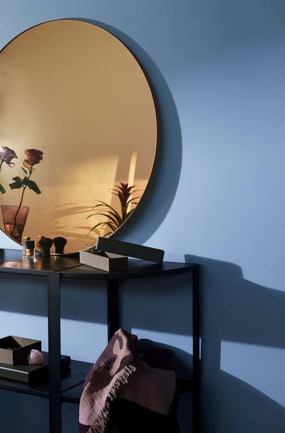 CIRCUM mirror AMBER-GOLD