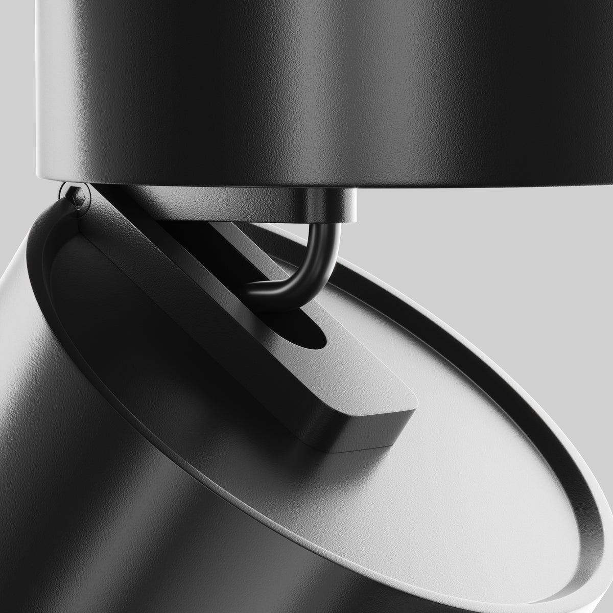 Lampada da soffitto Onda - Maytoni - Nero - C024CL-12W2.7K-B-1