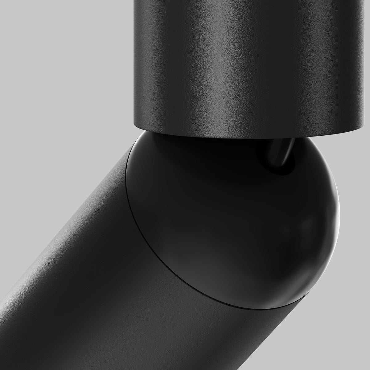 Lampada da soffitto Focus T - Maytoni - Nero - C142CL-6W3K-B