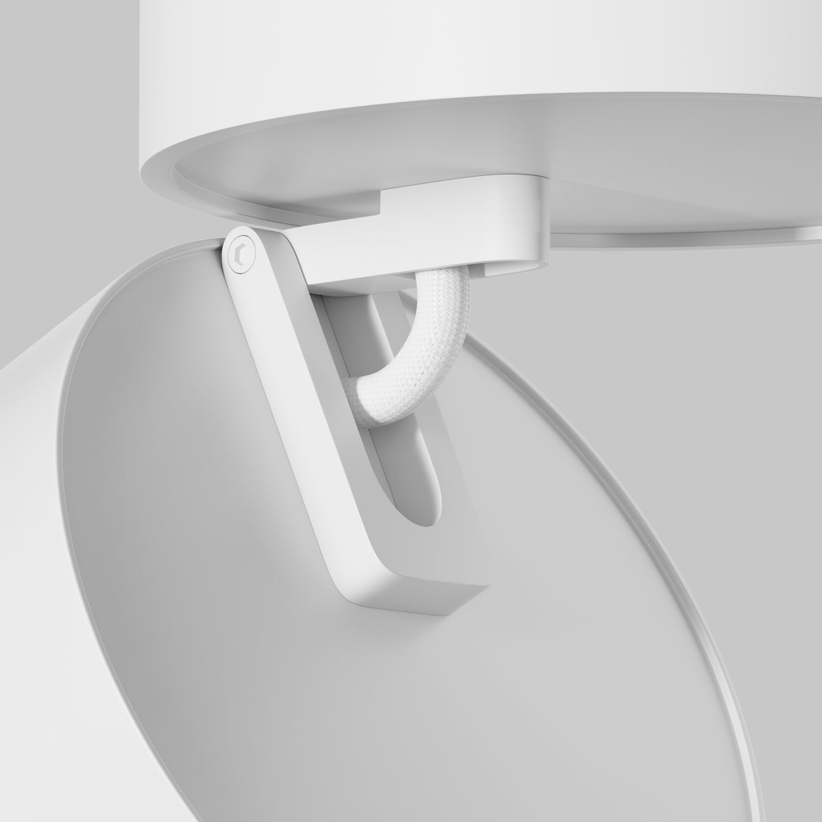 Lampada da soffitto Lens - Maytoni - Bianco - C220CL-12W3K-W