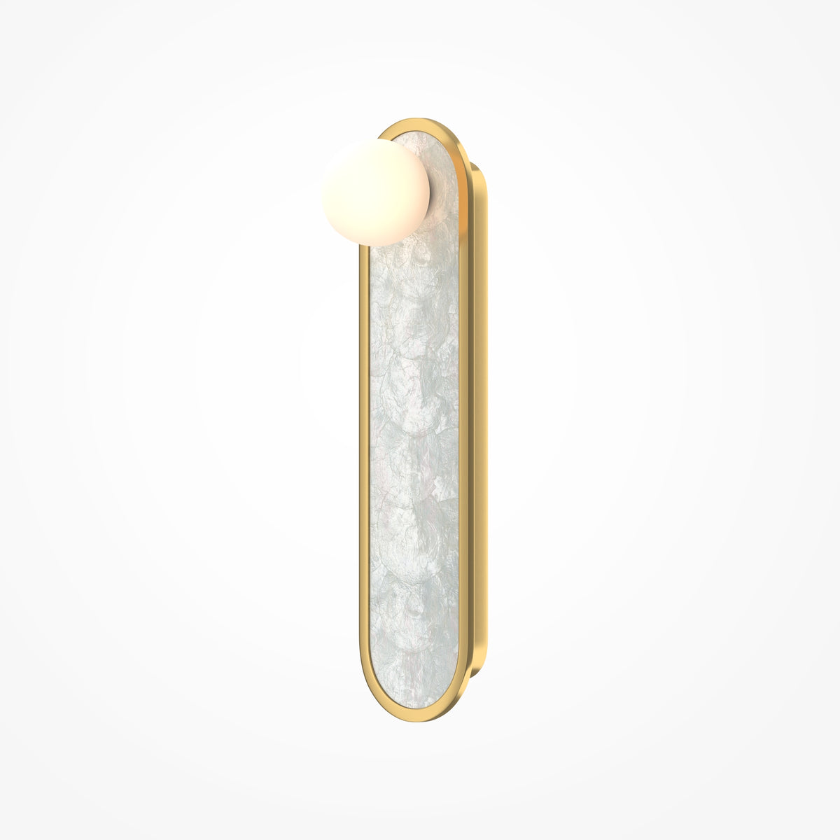 Lampada a muro Perlamour - Maytoni - Ottone - MOD473WL-L25BSK