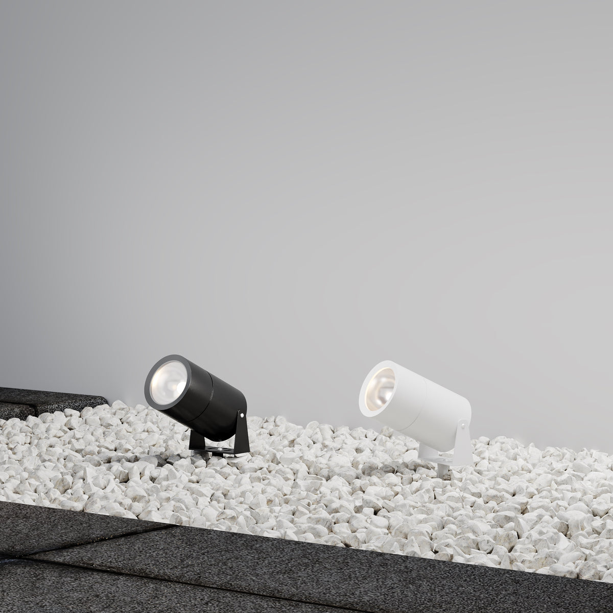 Illuminazione da esterno Bern - Maytoni - Grigio - O050FL-L15GF3K