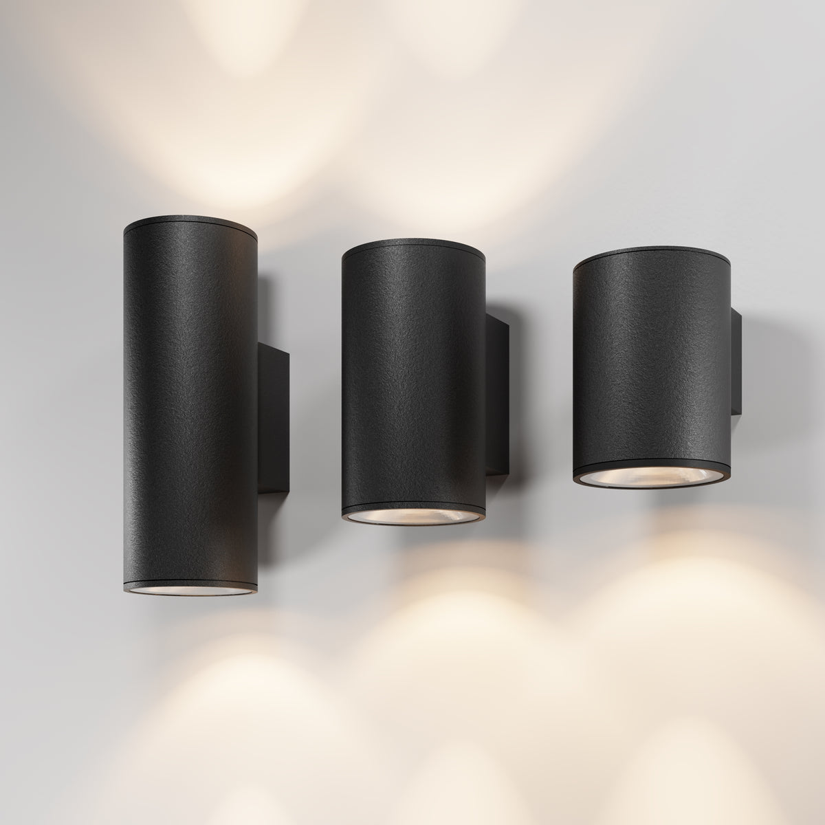 Lampada a muro Shim - Maytoni - Grigio - O303WL-L24GF3K