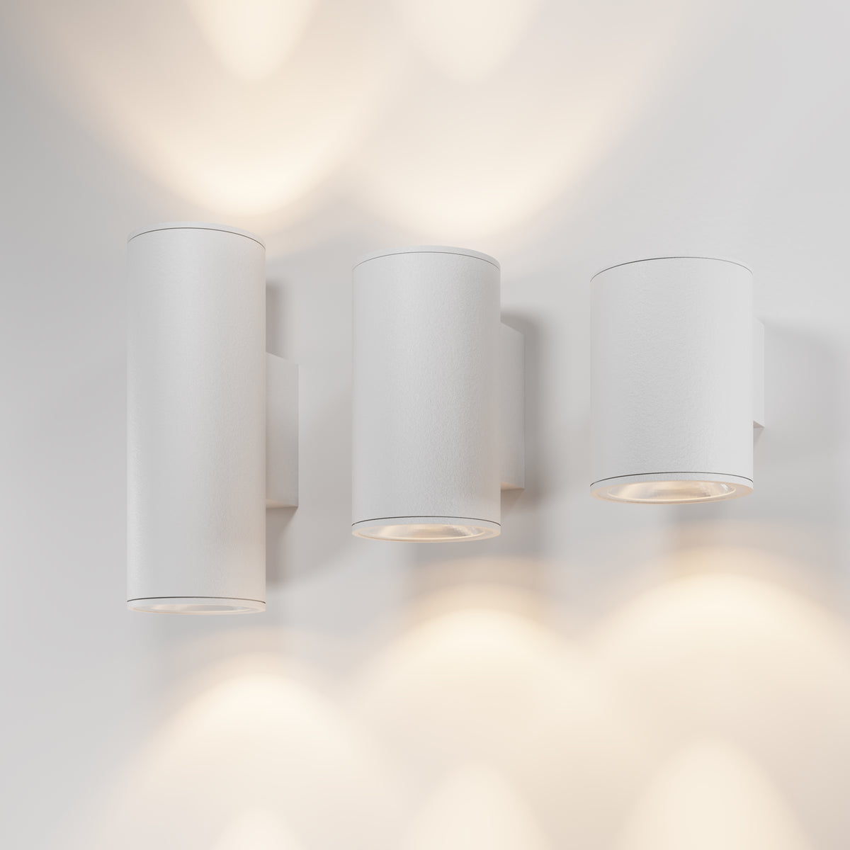 Lampada a muro Shim - Maytoni - Bianco - O303WL-L24W3K