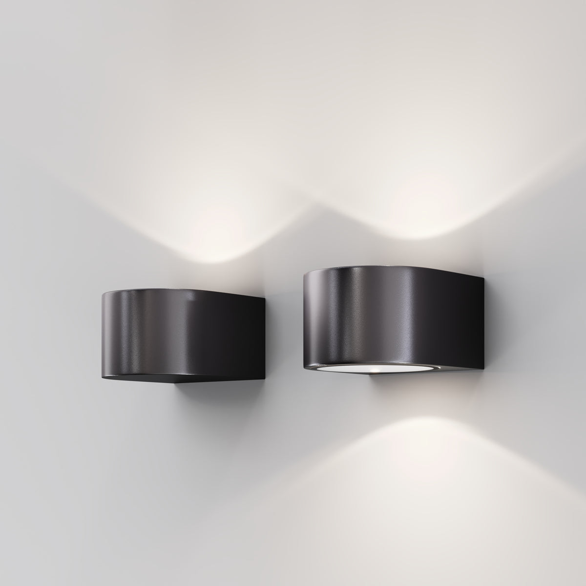 Illuminazione facciate Blow - Maytoni - Grigio - O435WL-L10GF3K