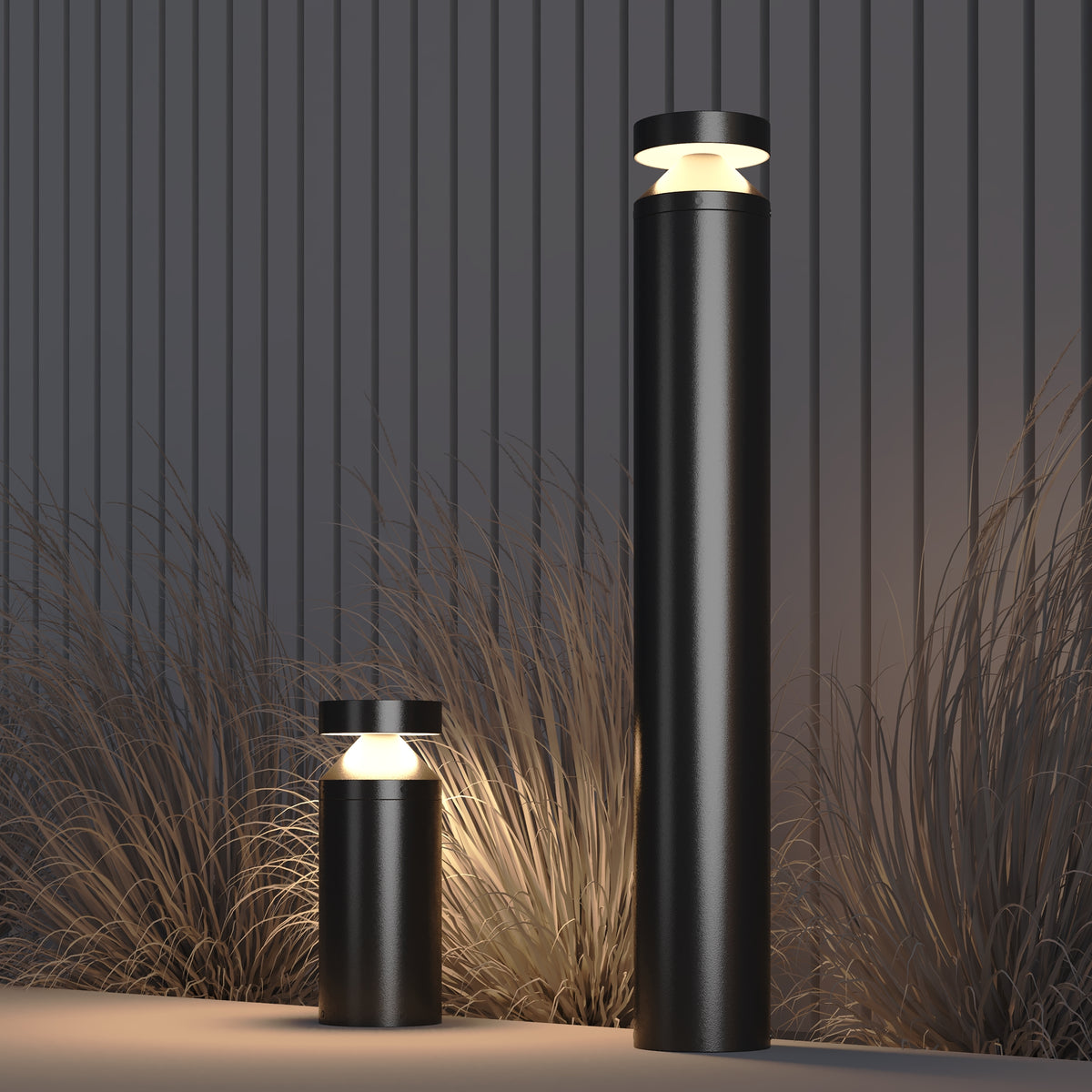 Illuminazione da esterno Olten - Maytoni - Grigio - O591FL-L12GF3K