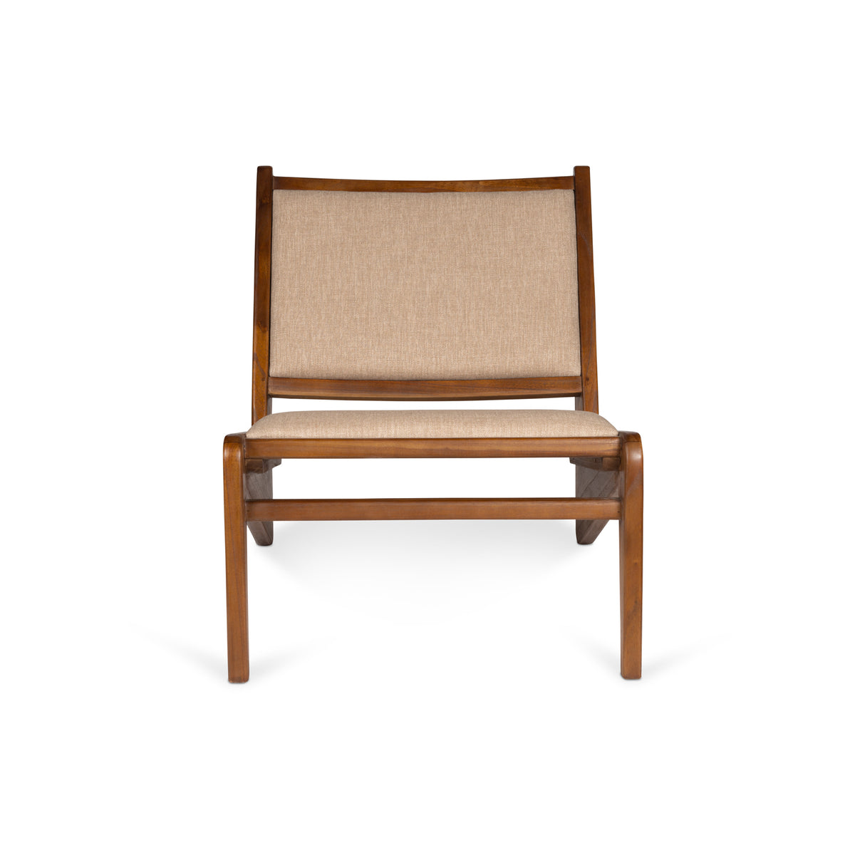 Sedia KANGAROO Imbottita - Dark Brown - Pierre Jeanneret Edition