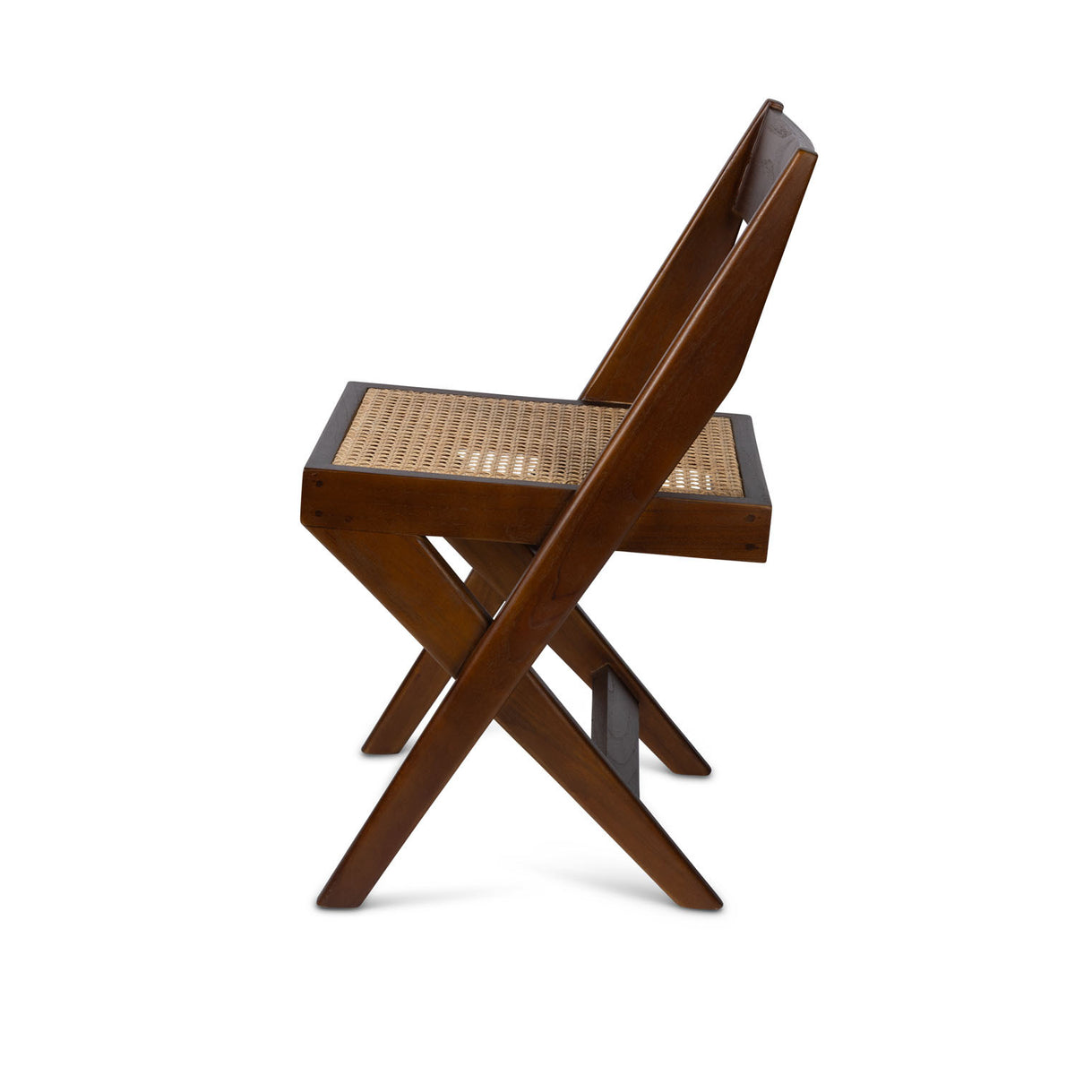 Library Chair Maxwell - Dark Brown - Pierre Jeanneret Edition