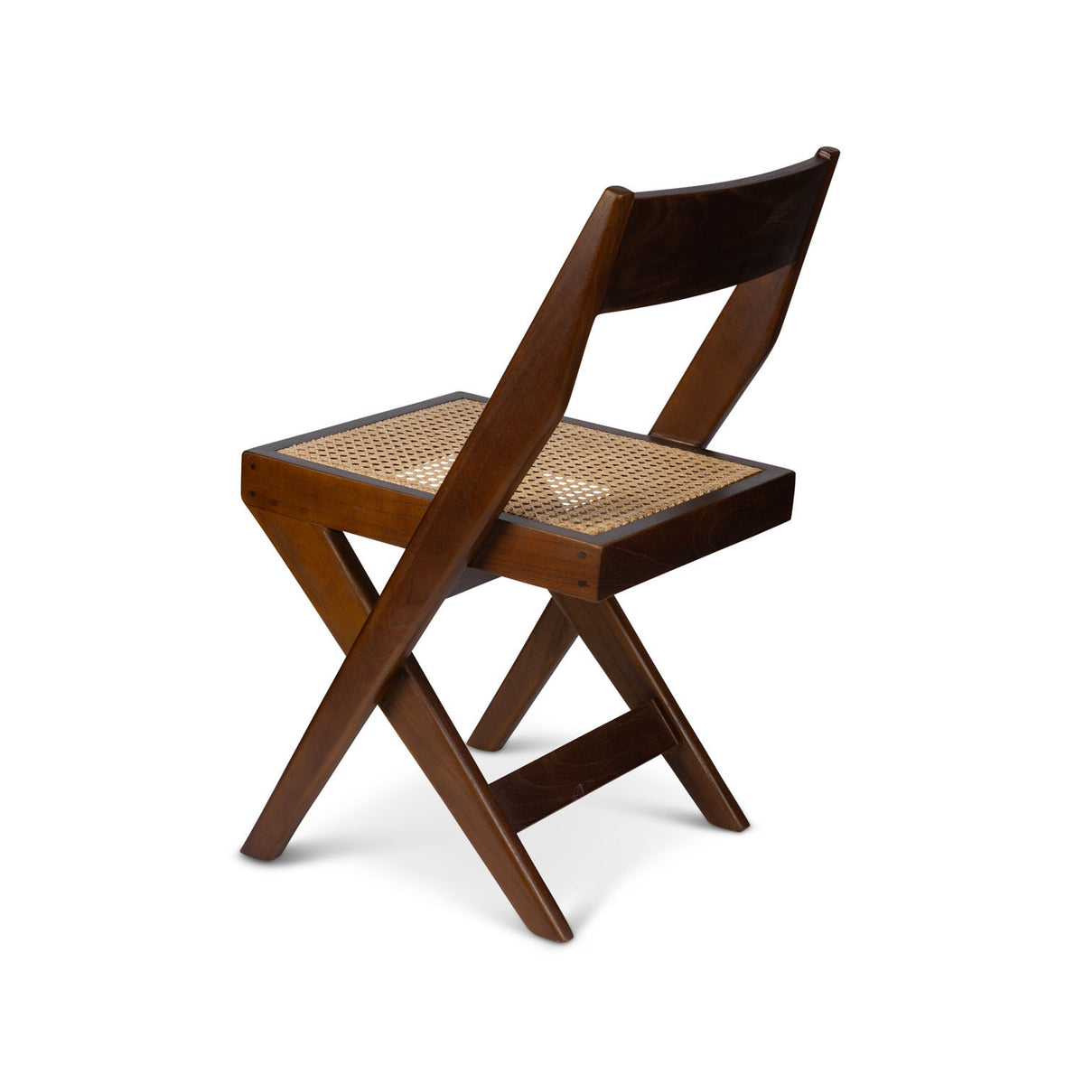 Library Chair Maxwell - Dark Brown - Pierre Jeanneret Edition