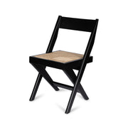 Library Chair Maxwell Nero Carbone DETJER