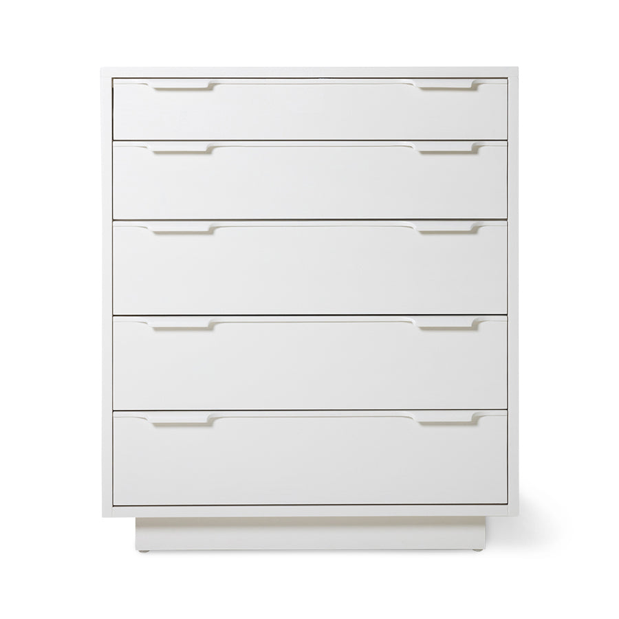 Cassettiera, bianco guscio d'uovo