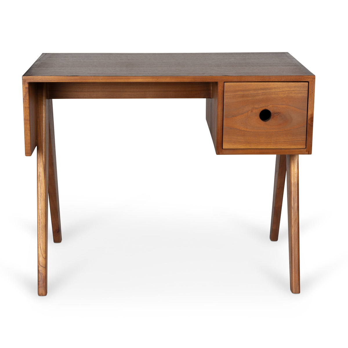 Scrivania Office Desk 90cm - Dark Brown - Pierre Jeanneret Edition