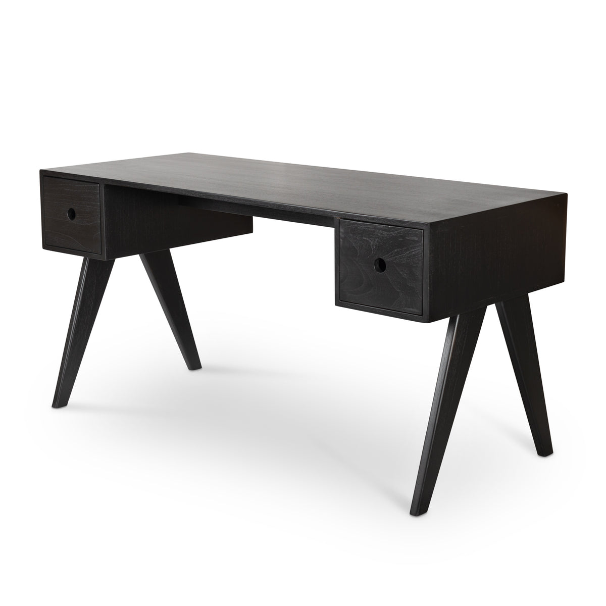 Scrivania Office Desk 150cm - Charcoal Black - Pierre Jeanneret Edition