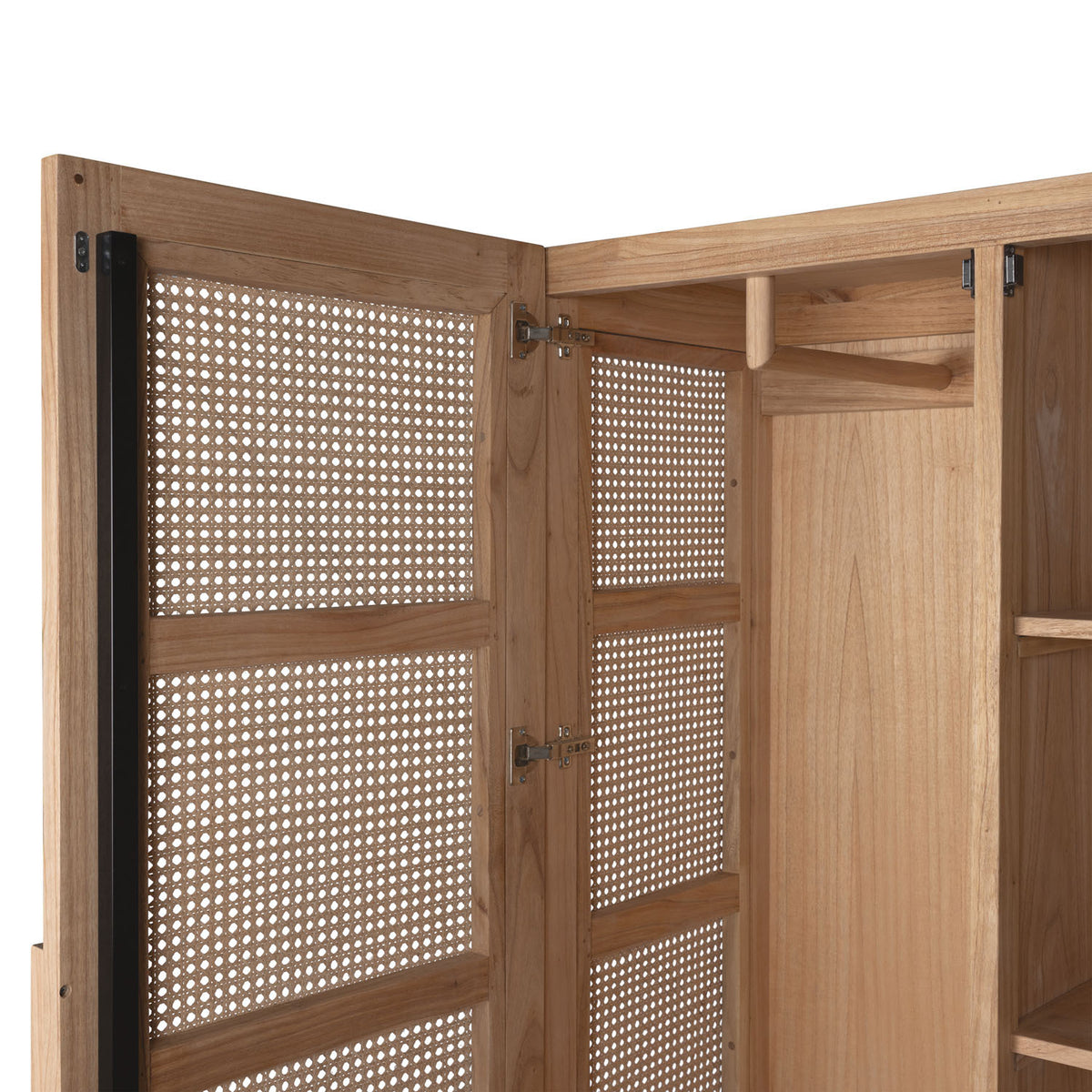 Armadio Storage Cabinet Lucien con appendiabiti - Natural - Pierre Jeanneret Edition
