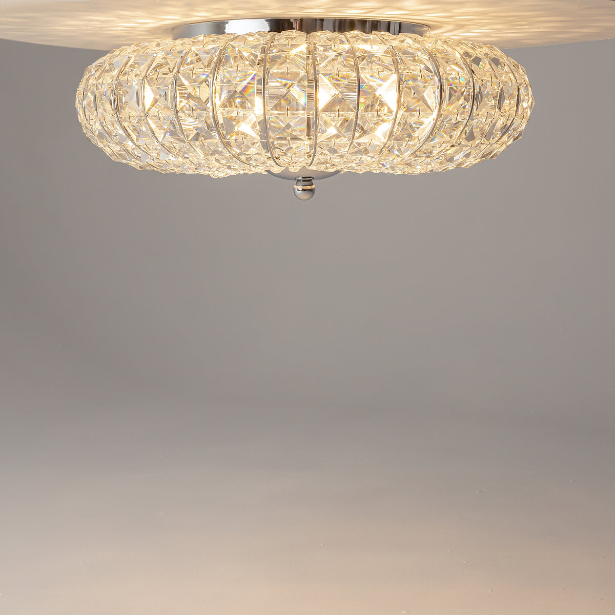 Lampadario Broche - Maytoni - Bianco - DIA902-04-N