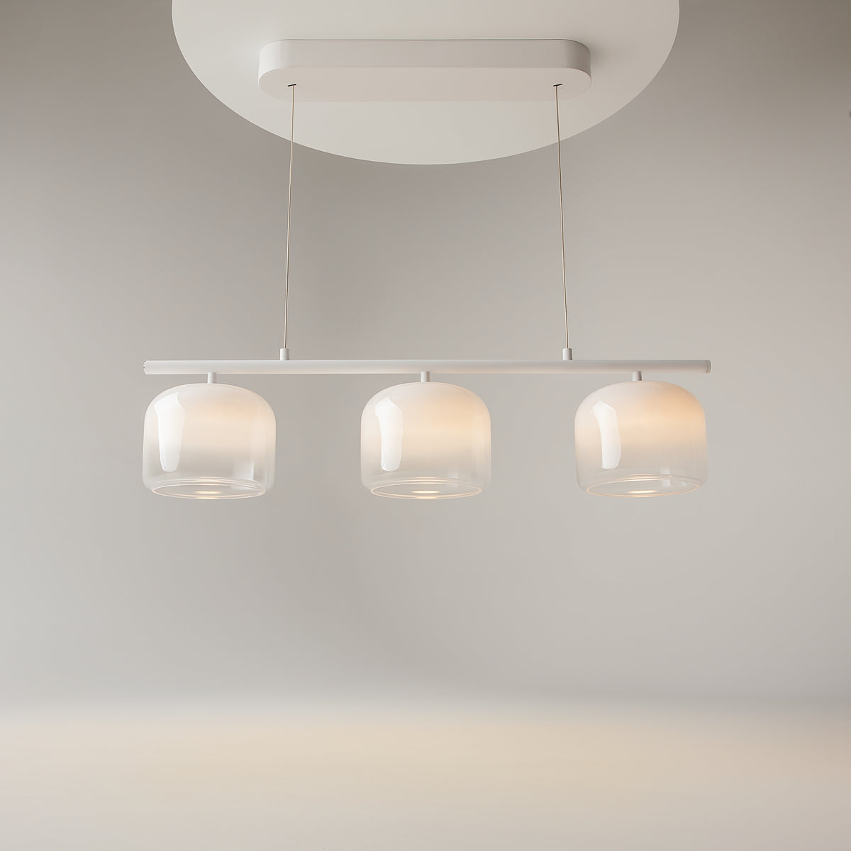 Lampada a sospensione Spirito - Maytoni - Bianco - MOD286PL-L12W3K