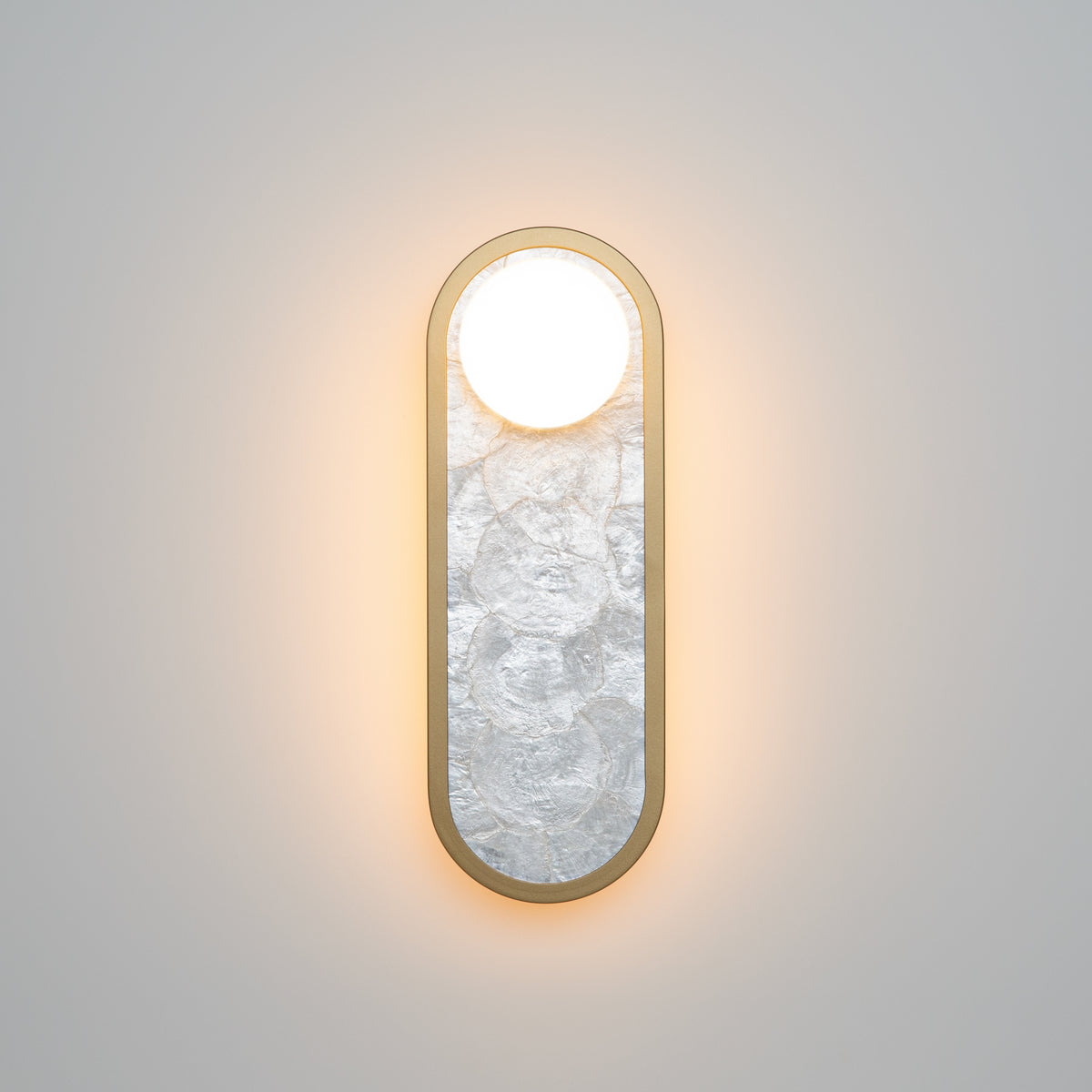 Lampada a muro Perlamour - Maytoni - Ottone - MOD473WL-L20BSK