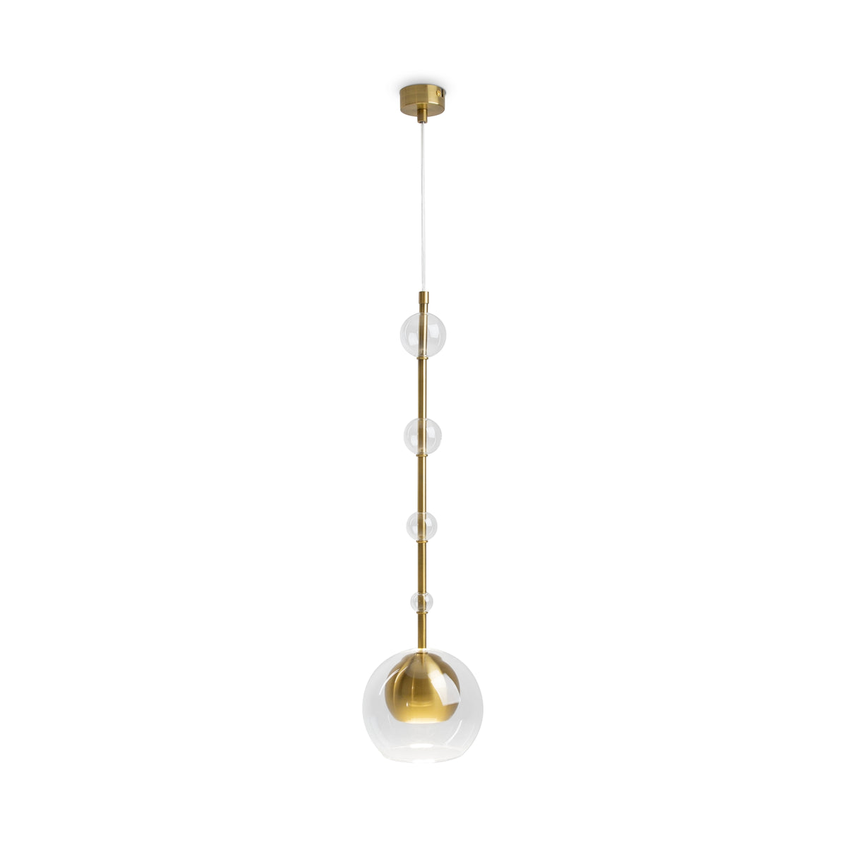 Lampada a sospensione Ros - Maytoni - Ottone - MOD227PL-01BS
