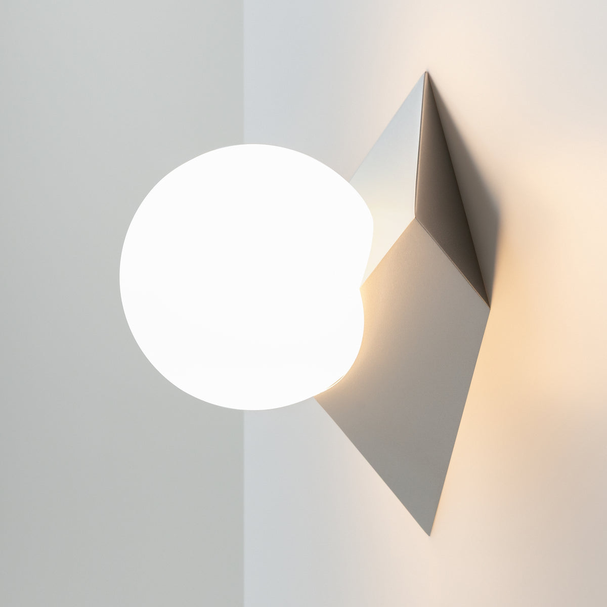 Lampada a muro Cubeo - Maytoni - Platino - MOD445WL-01PT