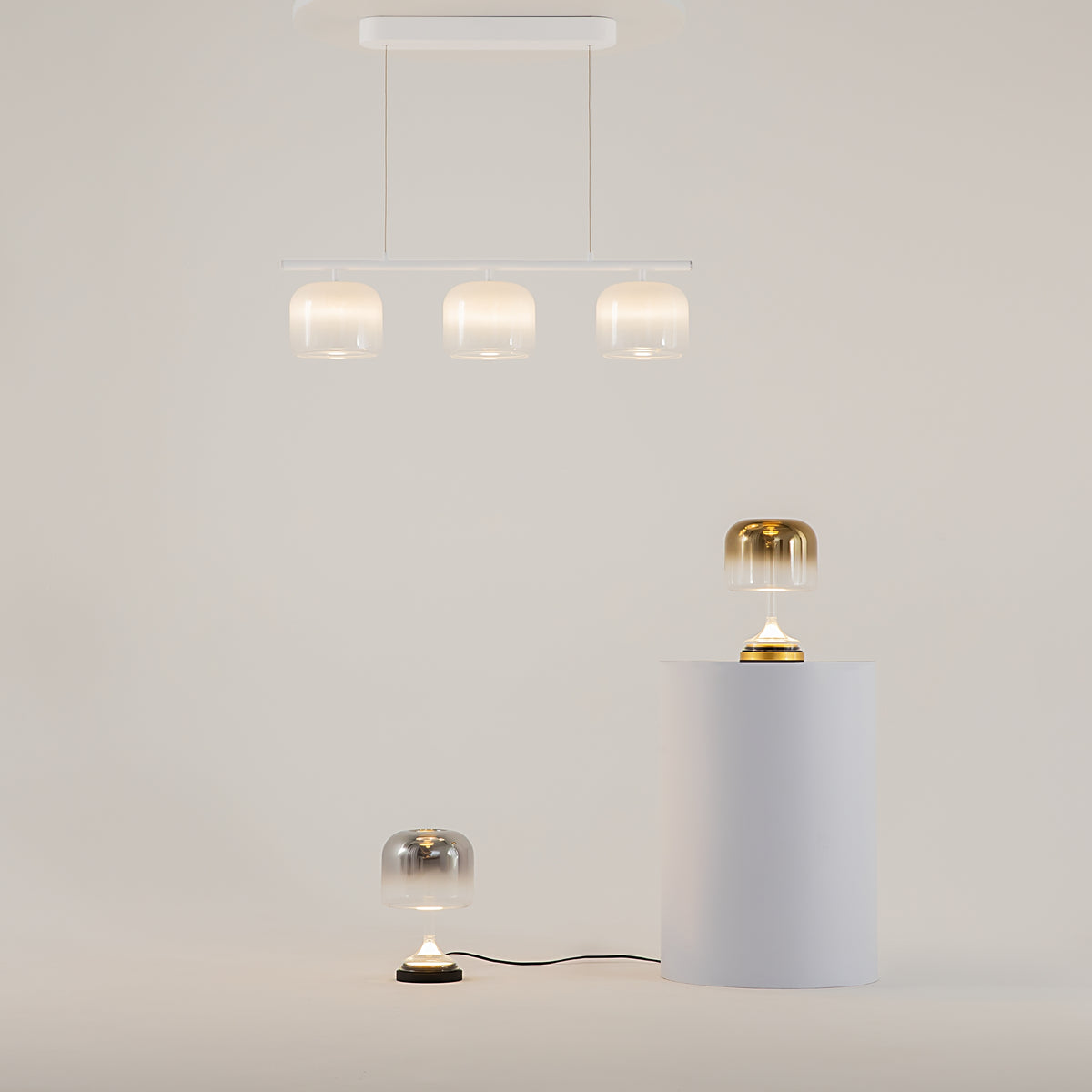 Lampada a sospensione Spirito - Maytoni - Bianco - MOD286PL-L12W3K