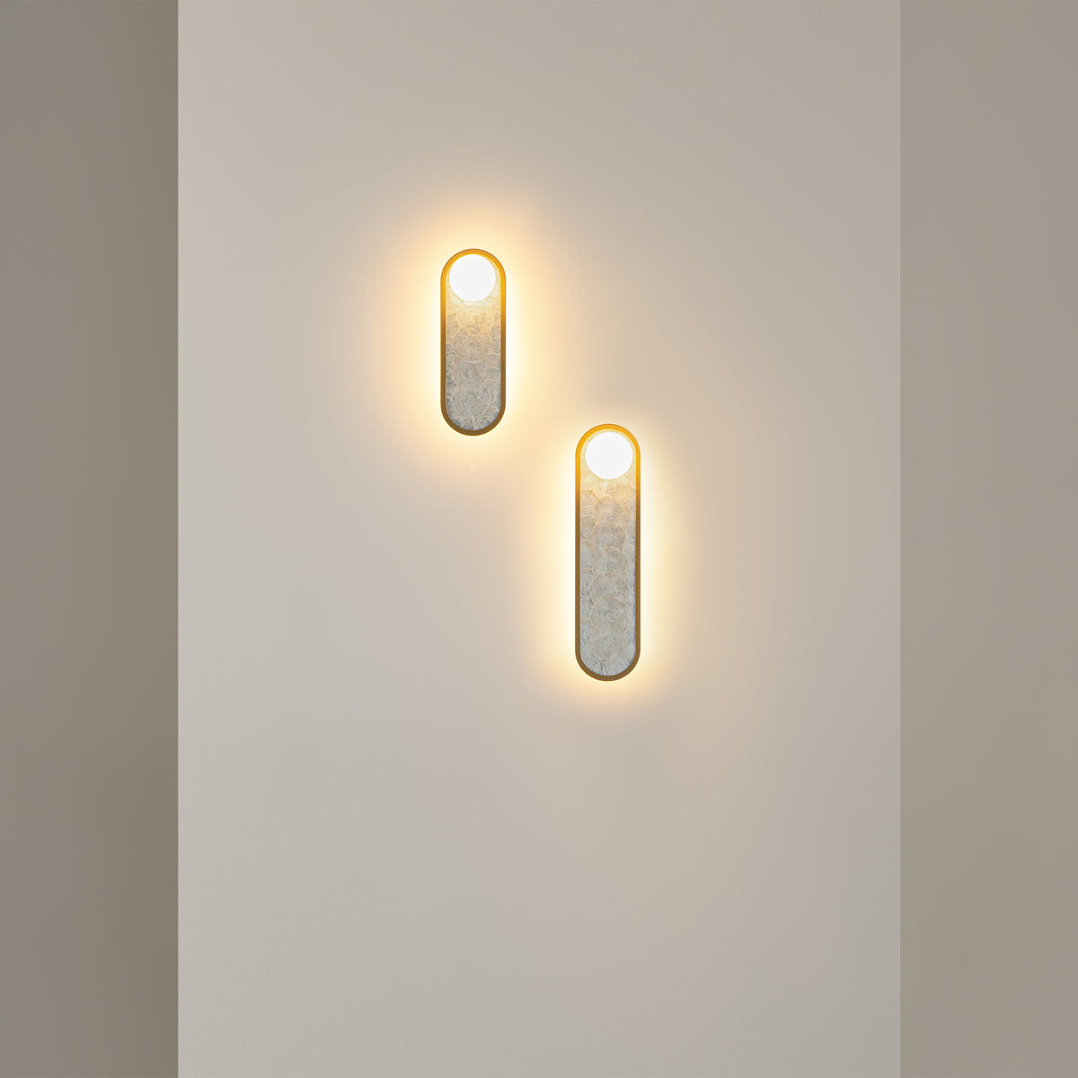 Lampada a muro Perlamour - Maytoni - Ottone - MOD473WL-L25BSK