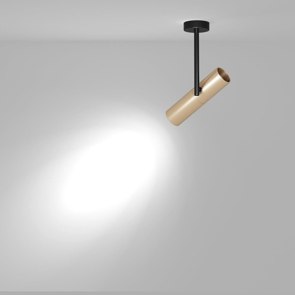 Lampada da soffitto Elti GU10 1x10W - Maytoni - Nero - C020CL-01GB