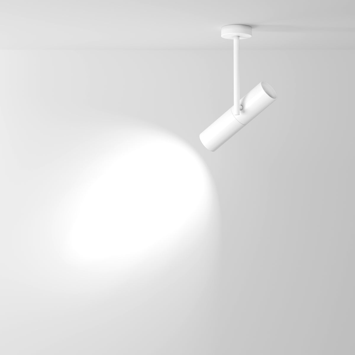 Lampada da soffitto Elti GU10 1x10W - Maytoni - Bianco - C020CL-01W