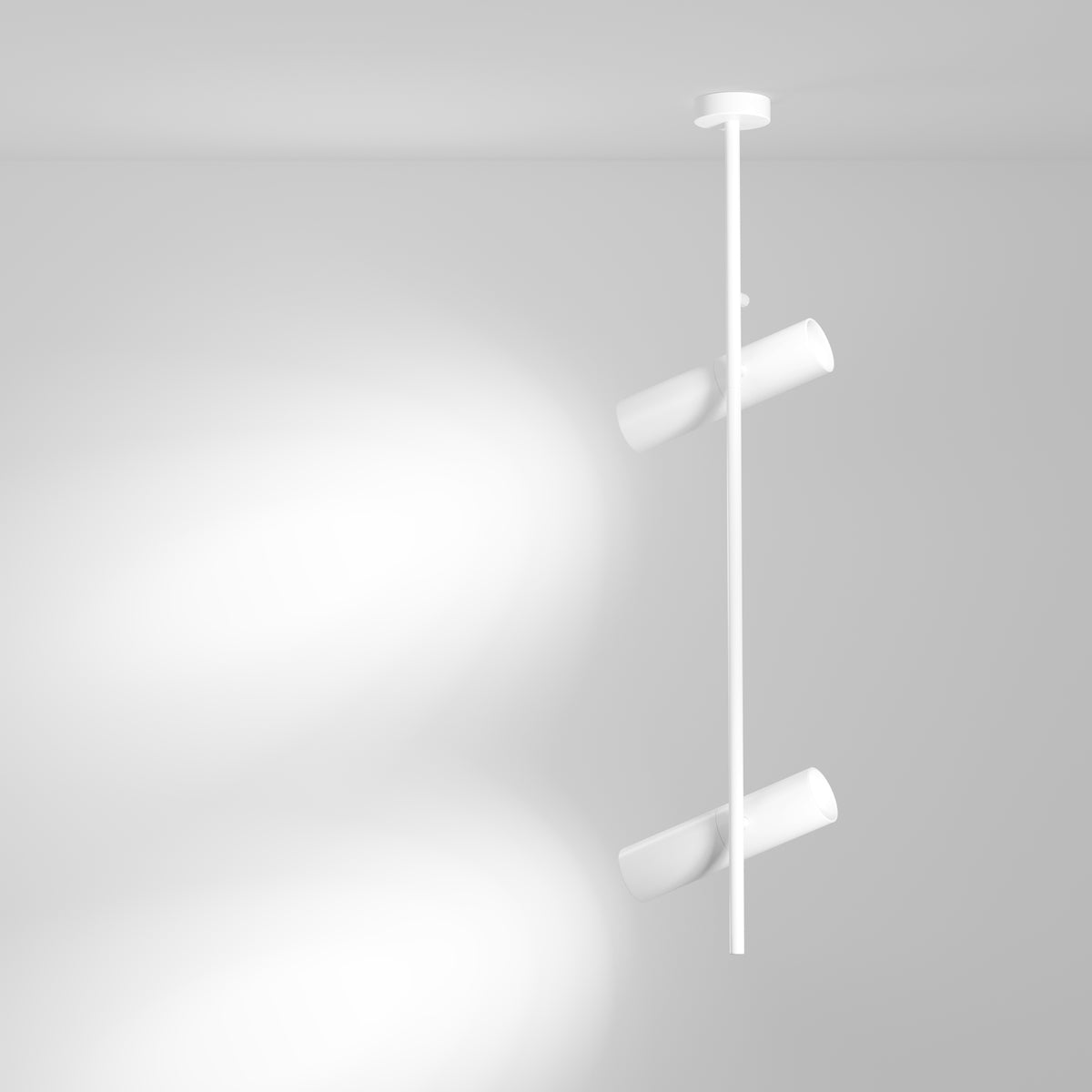Lampada da soffitto Elti GU10 2x10W - Maytoni - Bianco - C021CL-02W