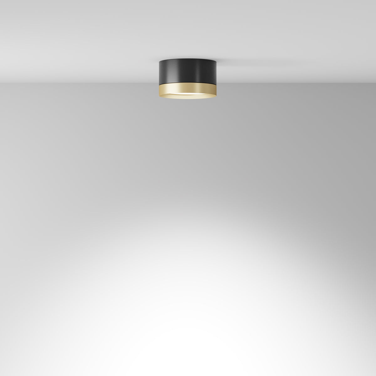 SET 4 PEZZI · Lampada da soffitto Hoop GX53 1x12W - Maytoni - Nero - C086CL-GX53-SRD-BG · prezzo per 4 pezzi