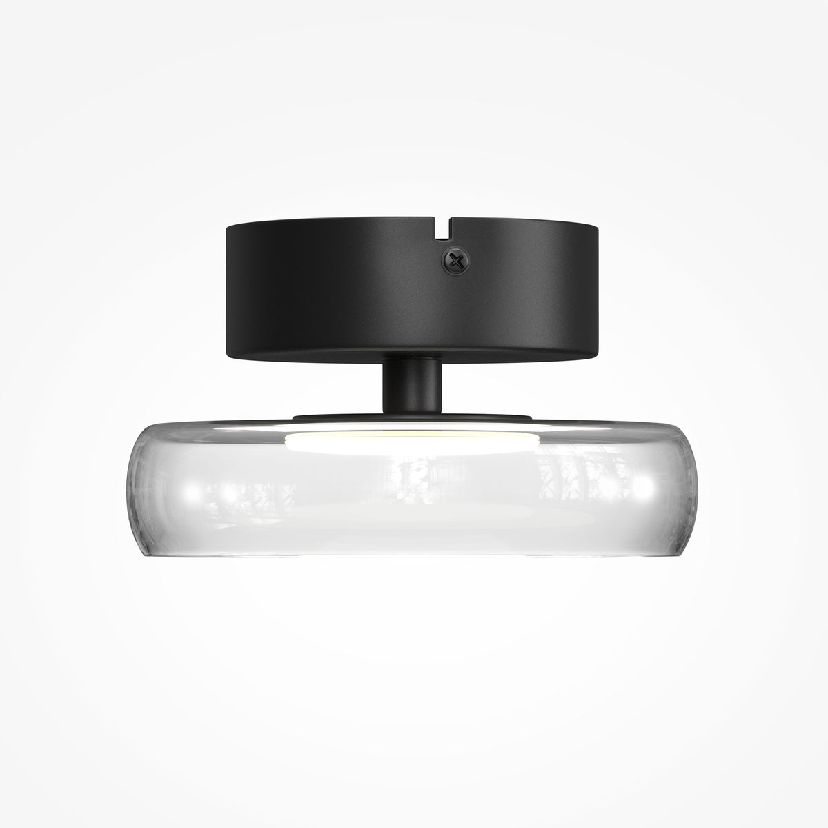 Lampada da soffitto Float - Maytoni - Nero - MOD498CL-L13BK
