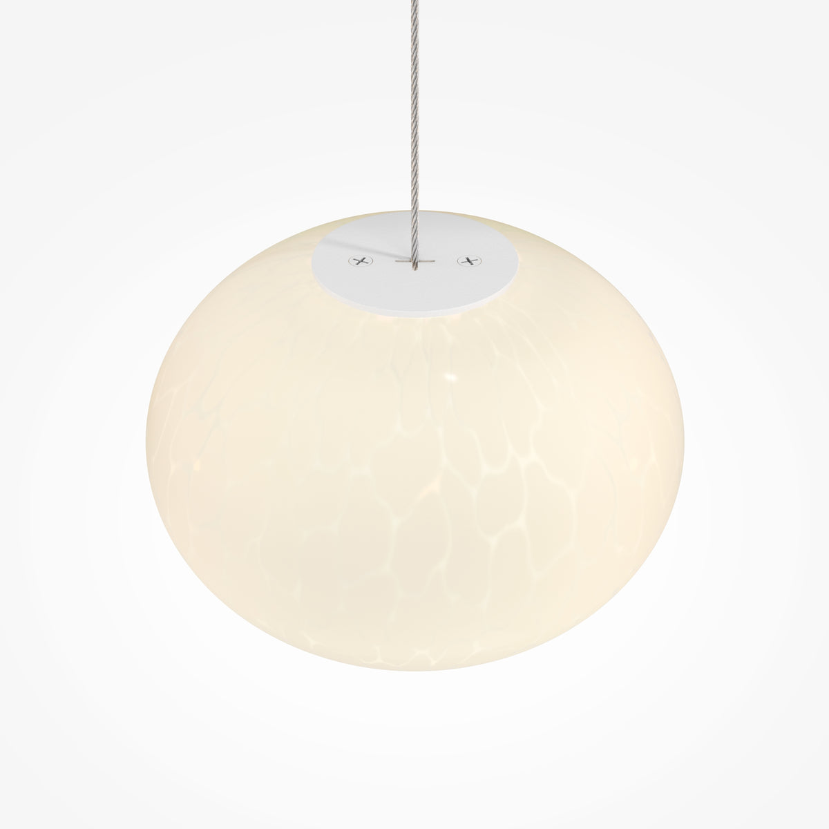 Lampada a sospensione Spume - Maytoni - Bianco - MOD542PL-L19WK