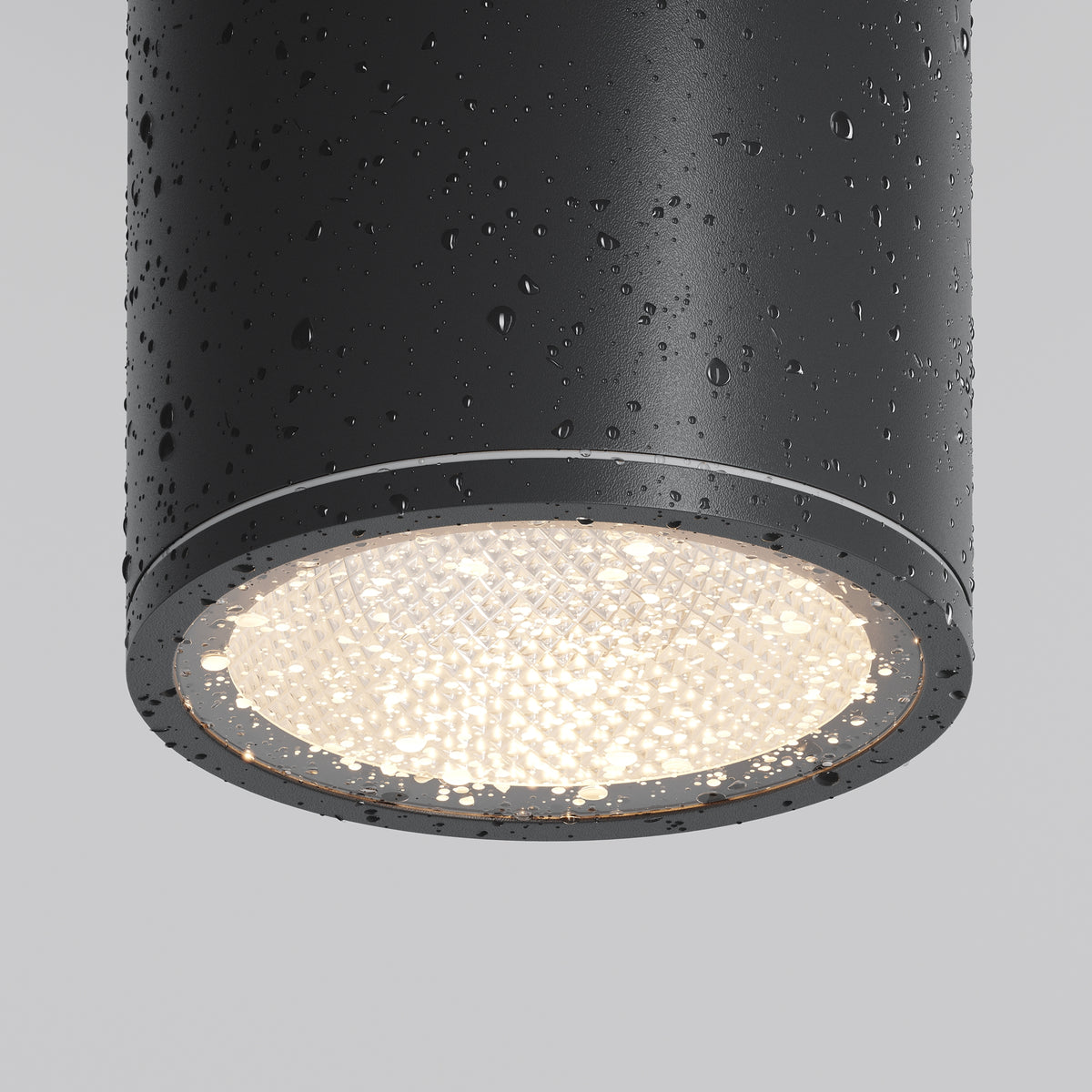 Lampada da soffitto Bar - Maytoni - Grigio - O306CL-L7GF