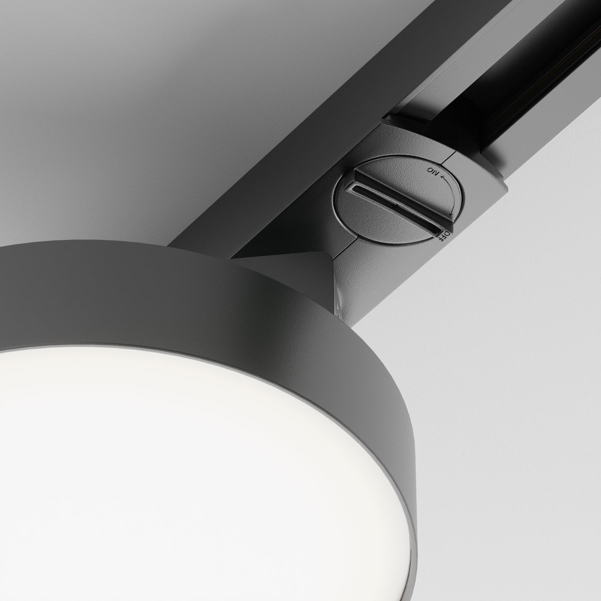 Lampada da binario Zon Unity 3000K 12W 110° - Maytoni - Nero - TR043-1-12W3K-B